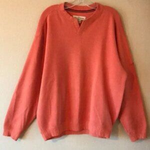 Tommy Bahama Mens Orange Sweater